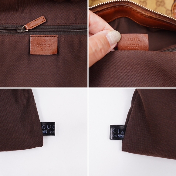AT28❤️Gucci GG Monogram Canvas Sukey 2 Way - Picture 14 of 15